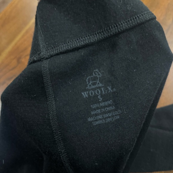 Woolx Avery Baselayer Merino Wool Leggings Size Small - Picture 3 of 6